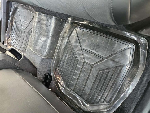 Новая Заря коврики в салон силиконовые универсальные 3D комплект 5шт фото 4