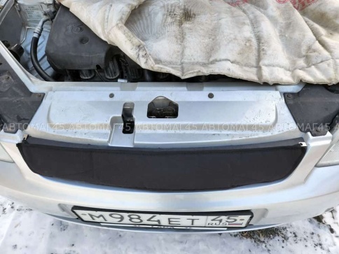 Skyway утеплитель радиатора ВАЗ 2170 Лада Приора Lada Priora 800 х 120мм  фото 2