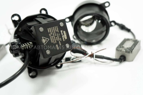 SALMAN  Фары п/туманные 1 линза  Lada Vesta X-Ray и иномар ближн/дальний LED 70W 8000LM 2шт гар 6мес фото 6