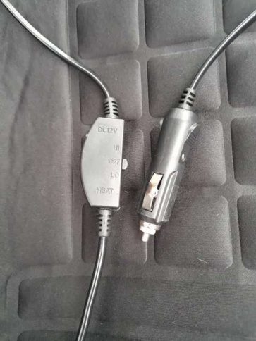 AVS  накидка с подогревом 2 режима 35-45Вт черный гарантия 1 год HC-175   фото 9