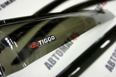 VAD  дефлекторы окон Chery Tiggo T11 Чери Тигго Т11 2005-2013г 2013-2016г комплект 4шт    фото 2