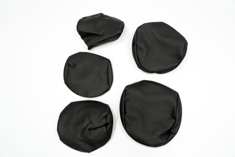 Авточехлы  Kia Sportage Киа Спортаж 2010-2016г Hyundai ix35 9-15г экокож/алькан черная сер.нить ромб фото 3