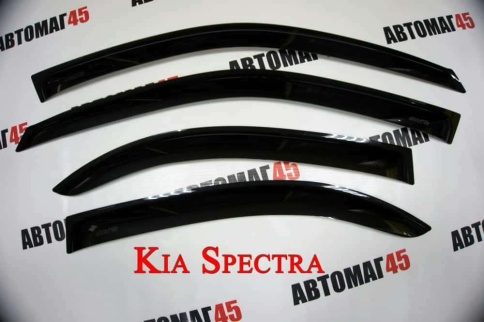 ANVair  дефлекторы окон KIA Spectra Киа Спектра 2004-2011г комплект 4шт    фото 2