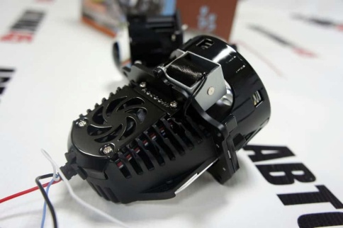 Aozoom  A3+ MAX Eagle eye B-007 светодиодные Би-Led линзы 3.0" 12V 35W 5500K 4000Lm гарантия 12 мес фото 9