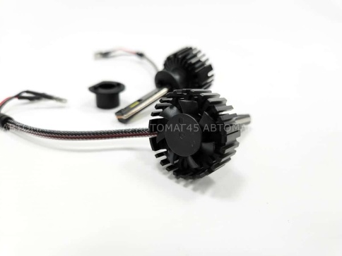 Ruzoom T09 лампы для груз.авто LED 2шт H1 24-28В 90W 5500K 9000Lm  с обманкой гарантия 6мес    фото 2