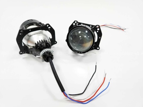 Aozoom  A3 Max 2024 светодиодные Би-Led линзы 2.5" 12V 49W 5500K 4200Lm 1 чип гарантия 12 месяцев    фото 5