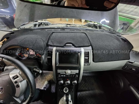 Накидка на панель Nissan X-Trail Ниссан Х-Трейл 2007-2014г кузов T31 карпет Maximal  фото 5