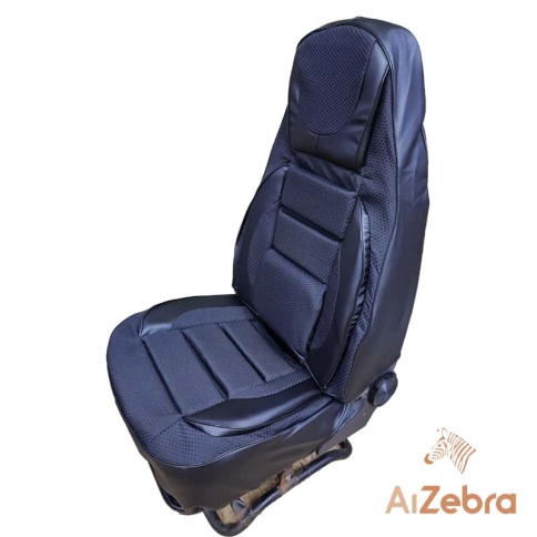 Авточехлы  Газель трехместная жаккард черный синий Пятигорск фото 6