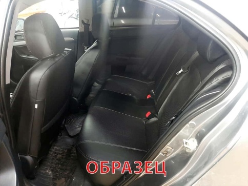 Авточехлы  Нива 4x4 урбан бронто легенд 2019-2025г экокожа черная  фото 6