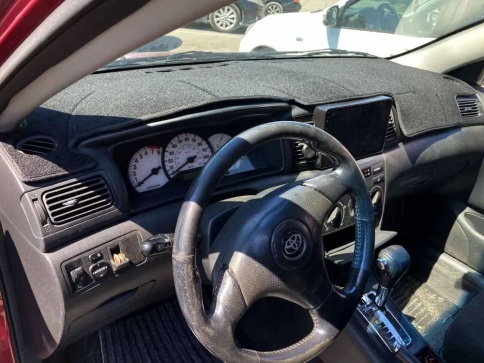 Накидка на панель Toyota Corolla Тойота Королла 2000-2006г кузов 120 левый руль карпет  фото 5