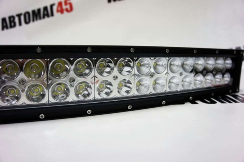 Carprofi  cветодиодная балка люстра 288W COMBO панорамная 2 ряда чипы CREE 3W 16-30V гарантия 6 мес фото 5