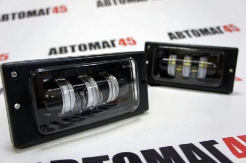 SALMAN  Фары п/туманные 5 линз ВАЗ 2110 2112 2113 2115 Нива Шевроле 60W 5500LM 2шт гарант 6 мес фото 5