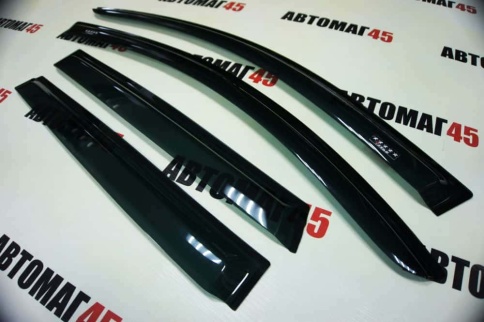 V-STAR  дефлекторы окон Nissan Qashqai +2 Ниссан Кашкай +2 с 2008г комплект 4шт    фото 3