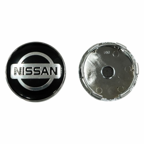Колпачок ступицы Nissan 60/57 черный TechLine КиК Слик (198788) фото 1