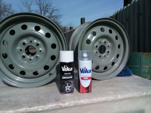 Vika  эмаль Болотная декоративная для дисков 520мл    фото 3