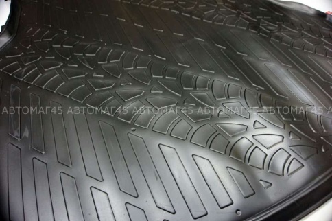 ИСКОЖ  коврик в багажник полиуретан Lada Granta Гранта седан    фото 3
