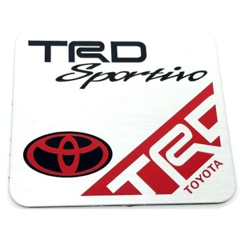 Шильдик TRD металл 50*60мм 1шт SHK 008 фото 1