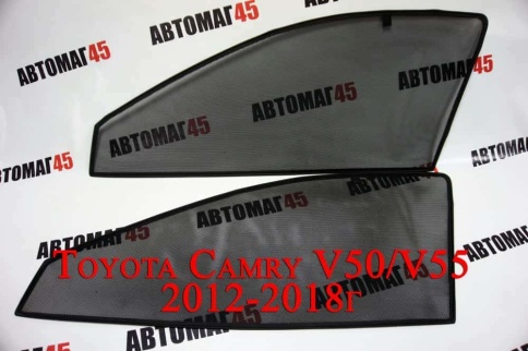 TLT  каркасные шторки на магнитах Toyota Camry V50-V55 Камри 2011-2018г передние 2шт стандарт 10% фото 1