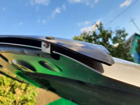 ANVair  дефлектор капота Лада Lada Vesta Веста Vesta SW SW Cross NG с новым крепежом   фото 8