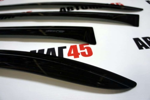 ANVair  дефлекторы окон Chevrolet Aveo Шевроле Авео седан 05-12г Ravon Nexia R3 16-20г компл 4шт фото 5