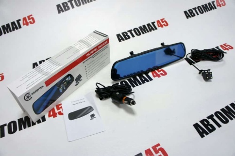 Camshel DVR 230 видеорегистратор с камерой заднего вида Full HD экран 10,75см угол 150 гарант 12мес фото 4