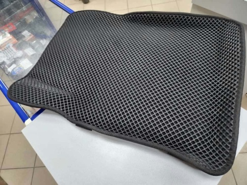 EVA ЭВА 3D коврик в салон универсальный рисунок ромб 1шт  фото 1