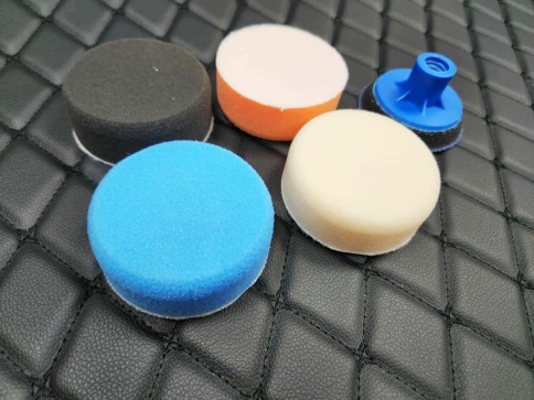 SMOOLAD набор полировальных насадок 4+1 (4 полировальника 80мм + оправка 74мм) фото 3