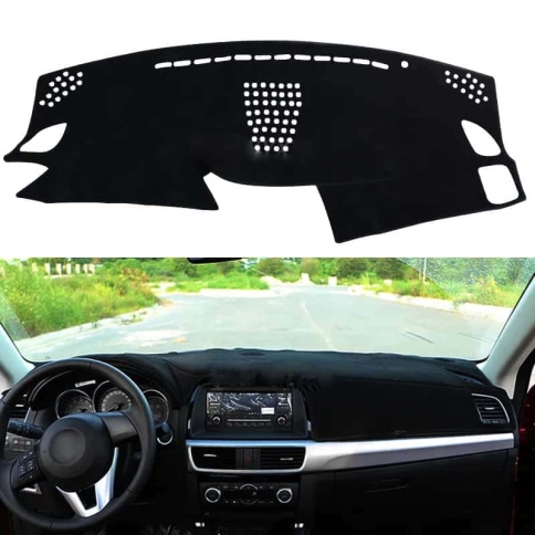 Накидка на панель Mazda Мазда CX-5 2011-2017г карпет Maximal фото 1