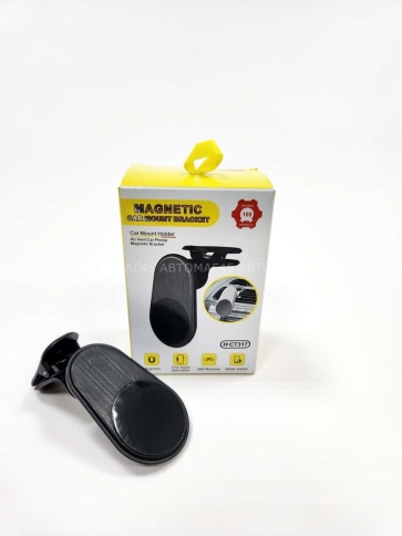 Magnetic держатель телефона на дефлектор магнитный черный H-CT317 фото 1