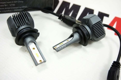 S1+ LTway чип CSP LED 2шт H7 12В 16W 4300К 1800Lm гарантия 4мес     фото 2