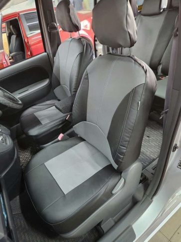 PSV Imperial Next чехлы универсальные черно-серые комплект    фото 8