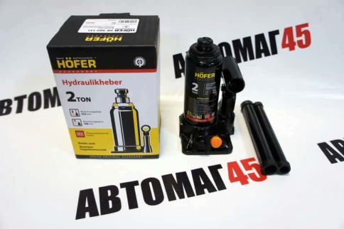 Hofer  домкрат 2т гидравлический высота 160-310мм    фото 3