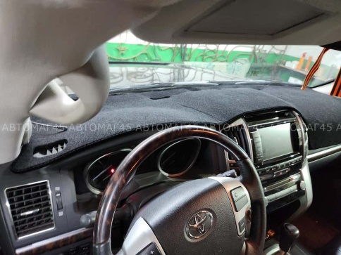 Накидка на панель Toyota Land Cruiser LC200 Тойота Ленд Крузер J200 2007-2021г карпет maximal фото 5
