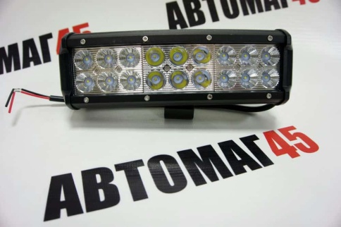 Carprofi  cветодиодная балка COMBO ближний дальний 10-30V чипы CREE 18 диодов 54Вт 1шт гарант 3 мес фото 2