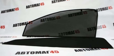 TLT  каркасные шторки на магнитах Mitsubishi Lancer 10 Мицубиси Лансер 10 2007г передн 2шт станд 10% фото 4