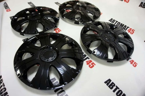 Star Racing Edition  колпаки R14 черный комплект    фото 6