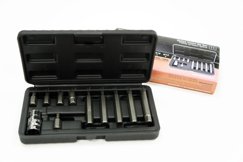 Автодело  набор бит Spline 11 предметов M5-12 L=30/L=75мм    фото 2