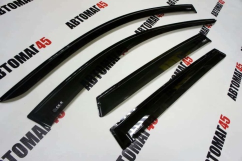 VAD  дефлекторы окон Mazda Мазда CX-5 2017-2022г 2 поколение комплект 4шт    фото 3