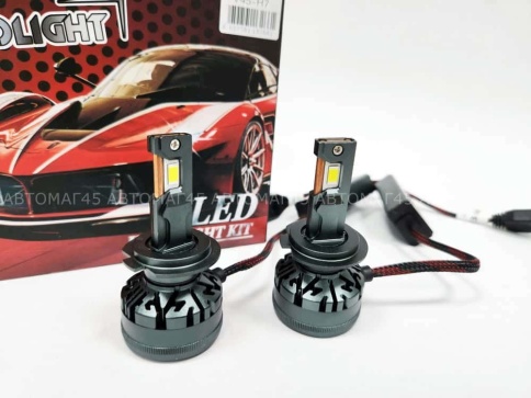 C2R V45 лампы LED 2шт H7 12В 50W 5500K 4500Lm  с обманкой гарантия 6мес    фото 3