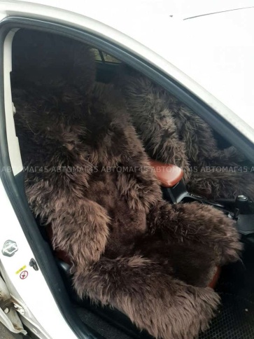 Накидки  комбинированные шоколадный 140x50см 2шт    фото 1