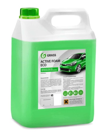 GRASS  Active Foam ECO шампунь для бесконтактной мойки 5,8кг    фото 1