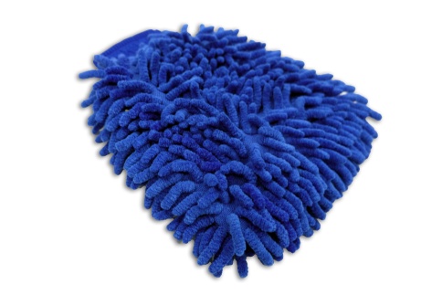 Варежка для уборки и мытья автомобиля микрофибра фото 2