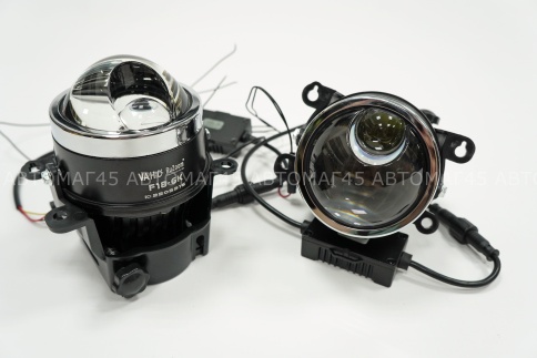 Ruzoom F18h-6k Фары п/туманные линза  Lada Vesta и иномарки LED 30/42W 2600/5900LM 2шт гарант 6 мес фото 3
