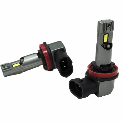 Ruzoom YJ-C7FZ  светодиодные лампы LED 2шт H11 10-16В 18W 6000K 4000Lm гарантия 6мес    фото 4