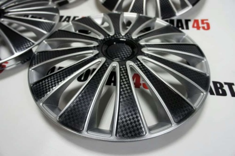 Star  Колпаки R15 GMK Super Black черный комплект    фото 2