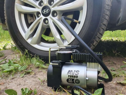 AVS КА 580  компрессор 40л мин 150Вт 10Атм сумка насадки гарантия 1год    фото 10