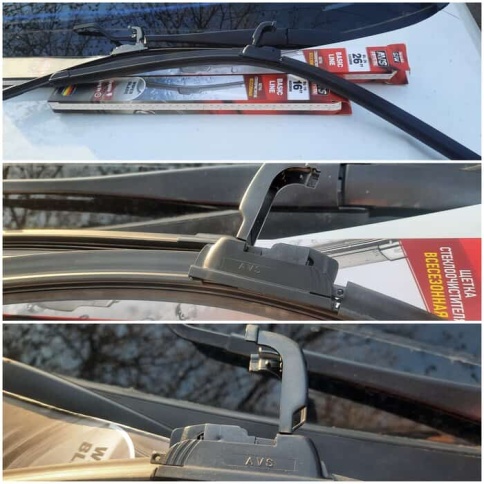 AVS  щетка стеклоочистителя Basic Line бескаркасная 450мм    фото 3