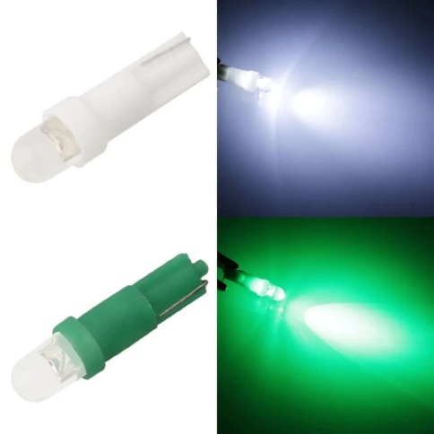 Лампа  светодиодная T5 1,2W 1 диод COB 12V без цоколя белый Lumen фото 2