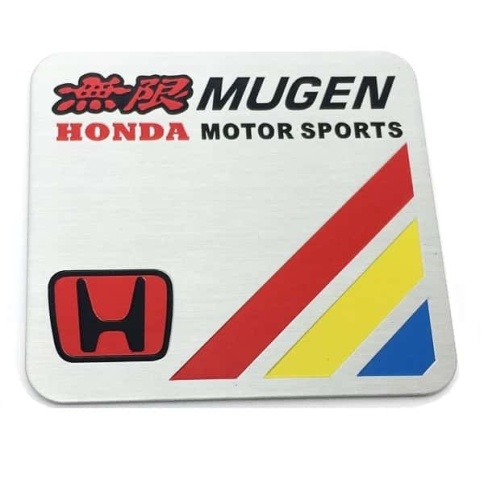 Шильдик Mugen металл 50*60мм 1шт SHK 007 фото 1