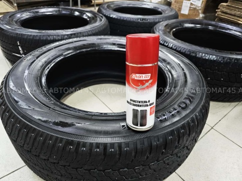 3TON чернитель шин пенный восстанавливающий аэрозоль 520мл  фото 2
